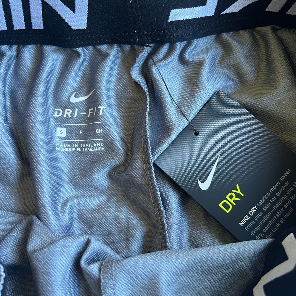 Nike Women's Athletic Gray Shorts - Picture 2 of 4